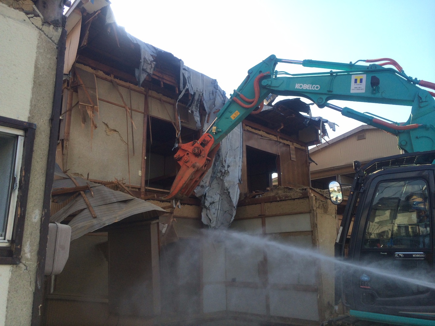 解体工事状況
